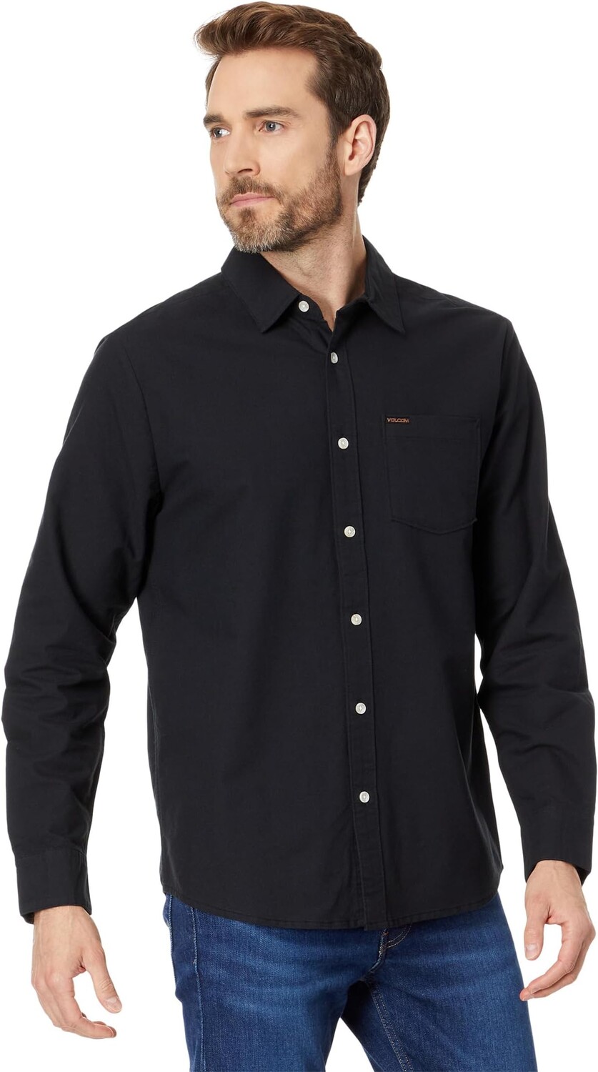 

Рубашка Veeco Oxford Long Sleeve Volcom, черный