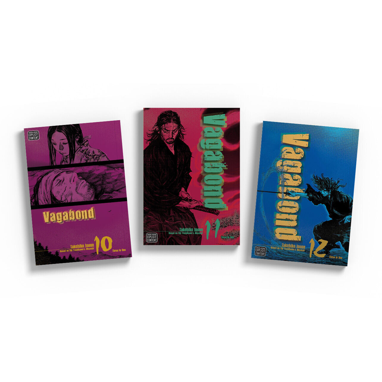 

Манга Vagabond Manga Omnibus (10-12) Bundle