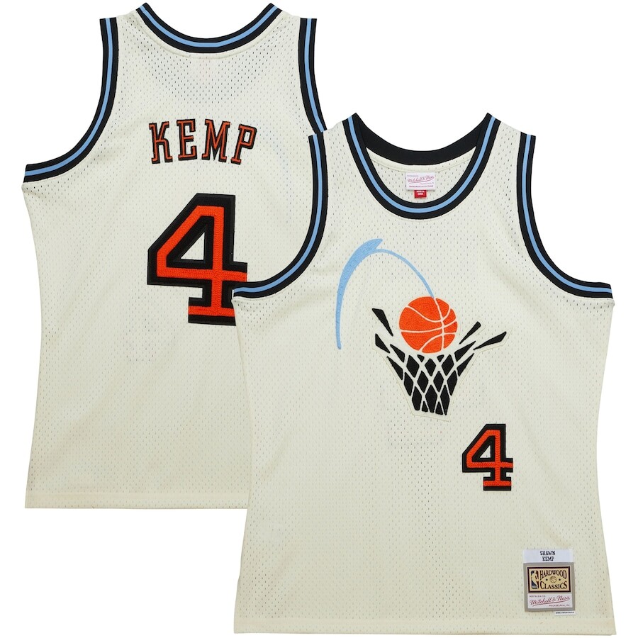 

Джерси Mitchell & Ness Cleveland Cavaliers, кремовый