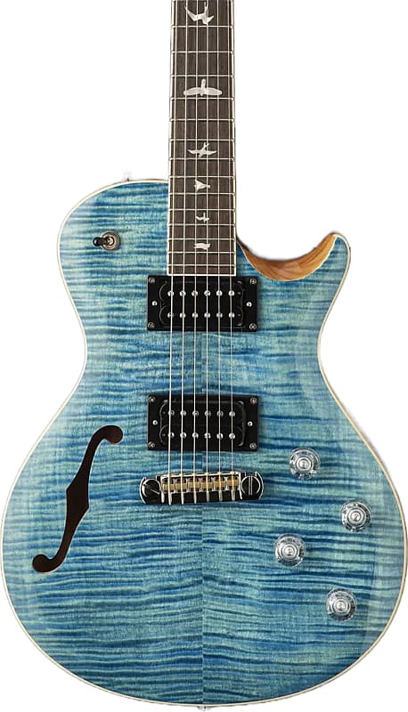 myers b beastings Электрогитара PRS 2023 SE Zach Myers 594 Semi-Hollow Body Electric Guitar, Myers Blue w/ Bag