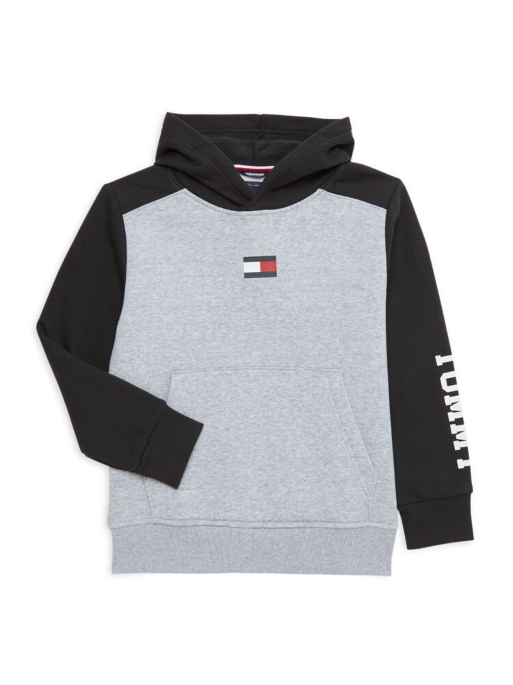 

Толстовка с логотипом для мальчиков Tommy Hilfiger, цвет Grey Heather