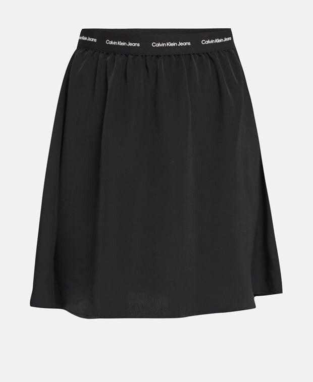 

Юбка А-силуэта Calvin Klein, икра черная