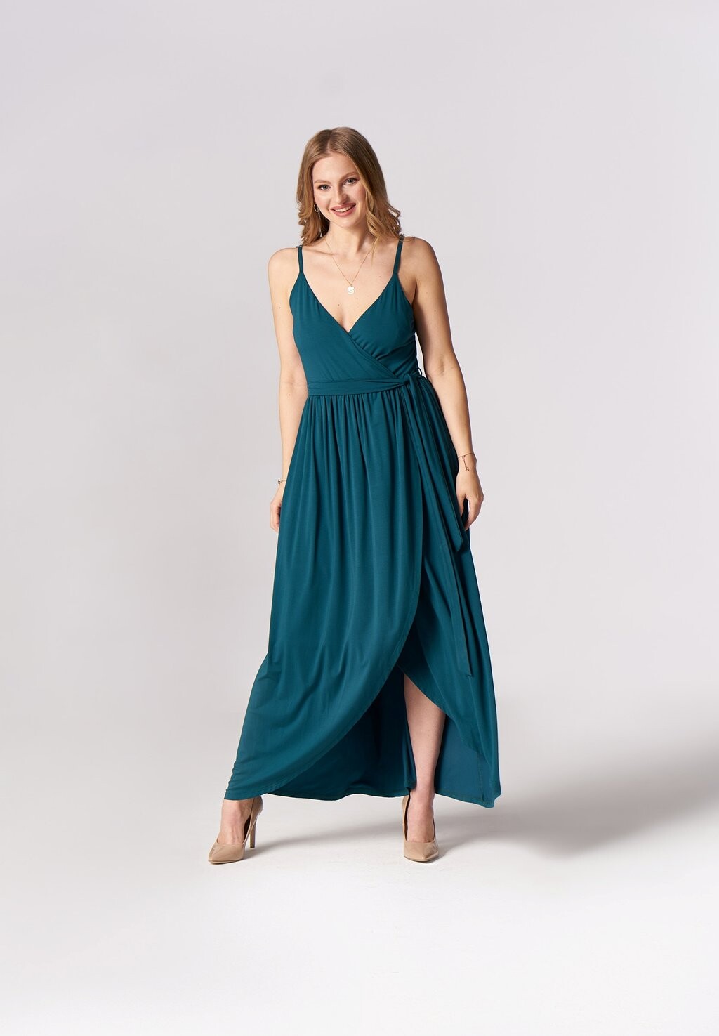 

Платье макси TULIP By Your Side, цвет Ocean Blue