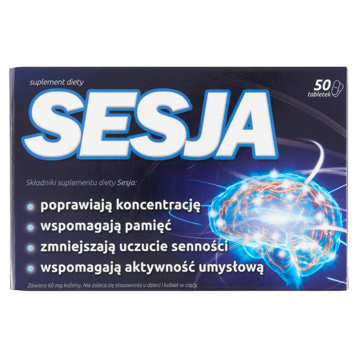 sesja биологически активная добавка 50 таблеток 1 упаковка Sesja биологически активная добавка, 50 таблеток/1 упаковка