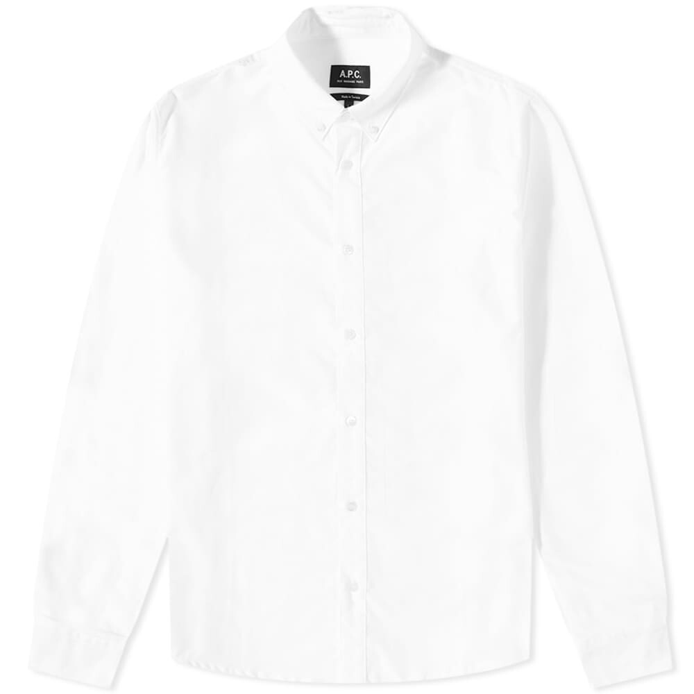 

Рубашка A.P.C. New Button Down Oxford Shirt