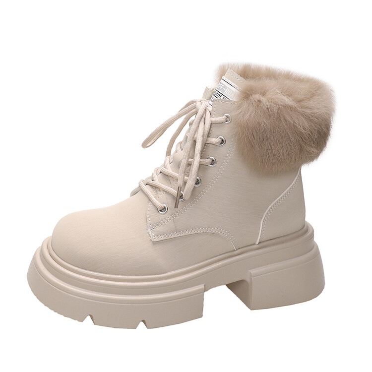 

Ботинки Martin Boot женские Abcylm, кремовый
