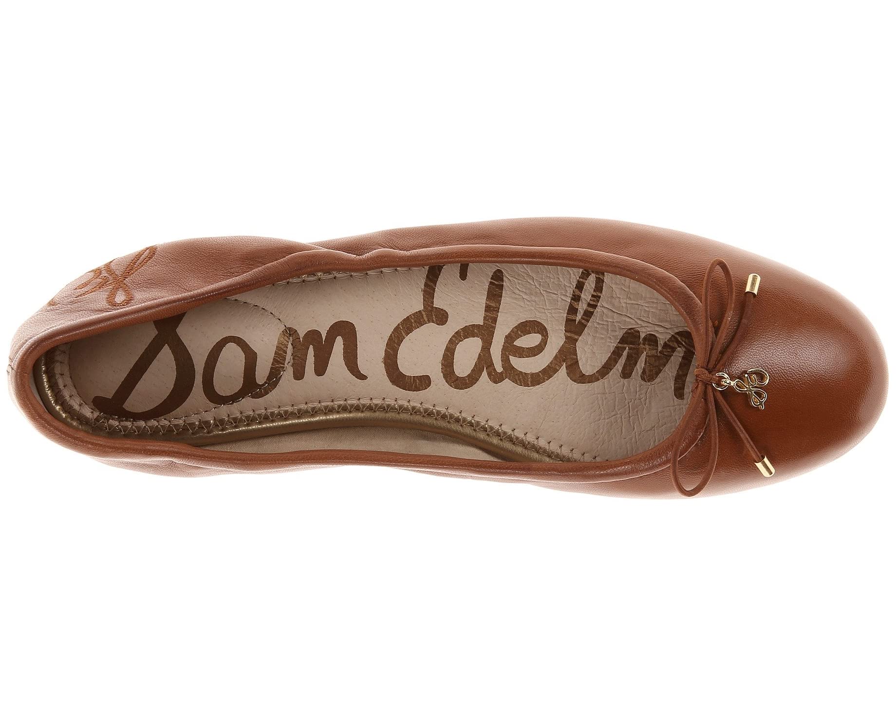 Туфли на плоской подошве Felicia Sam Edelman, седло цена и фото
