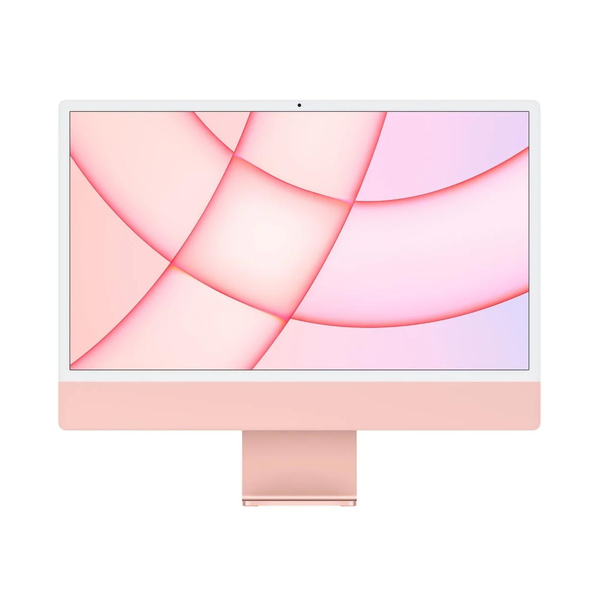 Моноблок Apple iMac 24'' (2021), 8 CPU/7 GPU, 16ГБ/256 ГБ, pink, английская клавиатура моноблок apple imac 24 2021 8 cpu 8 gpu 16 гб 1 тб blue английская клавиатура