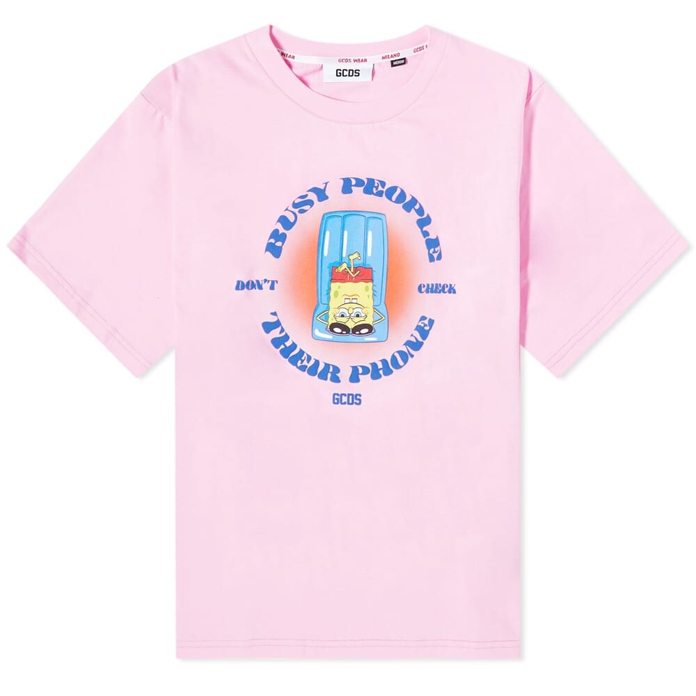 

Футболка GCDS x Spongebob Busy People Tee