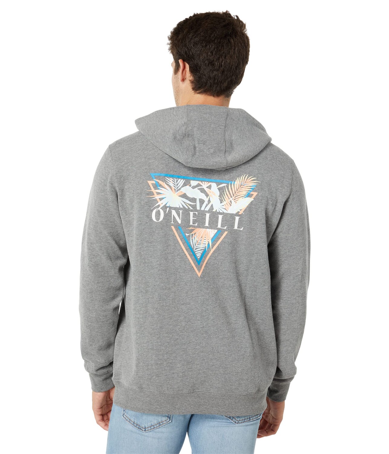 

Худи O'Neill, Fifty Two Print Fill Pullover Hoodie, Серый