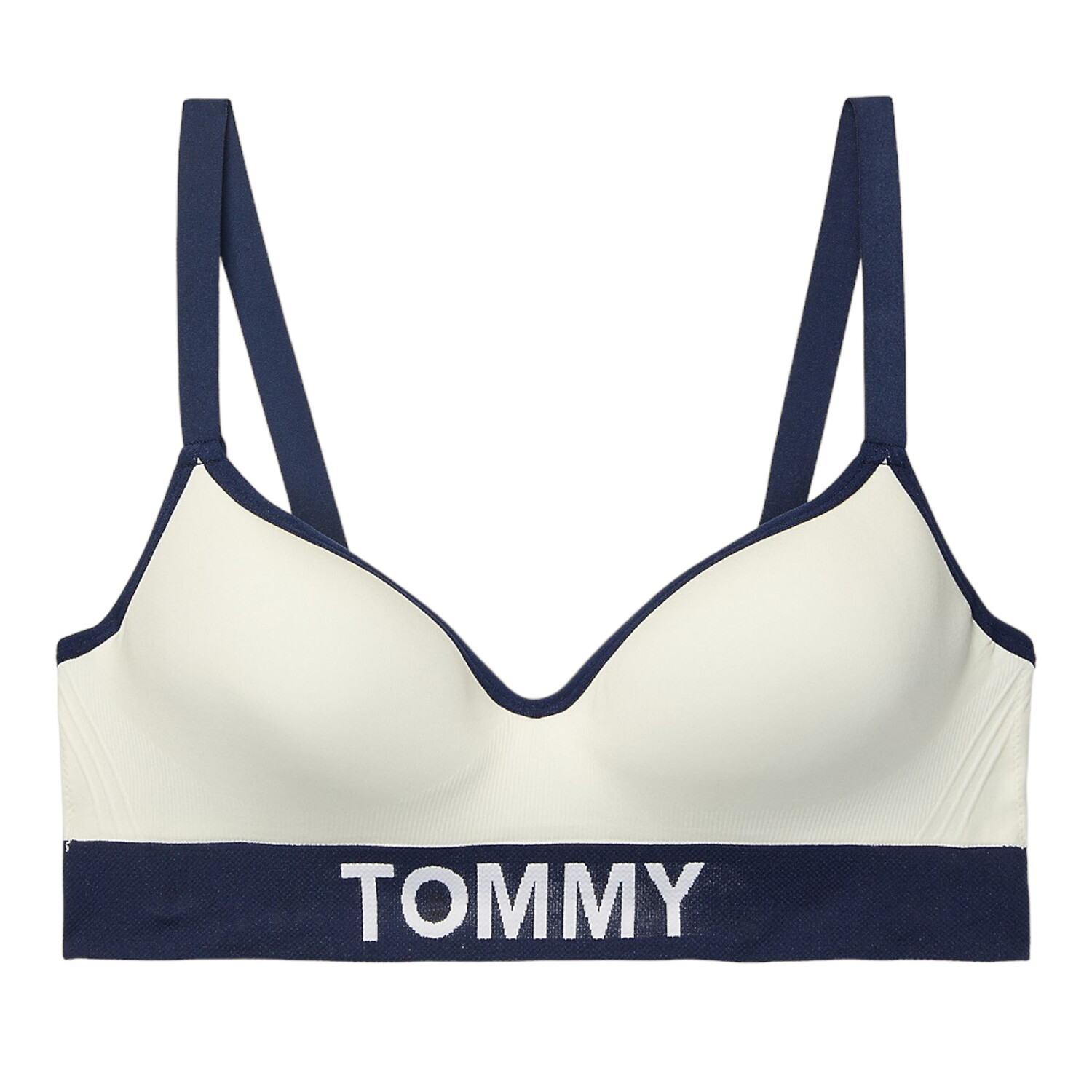 

Бюстгальтер Tommy Hilfiger Tommy Logo, белый/синий