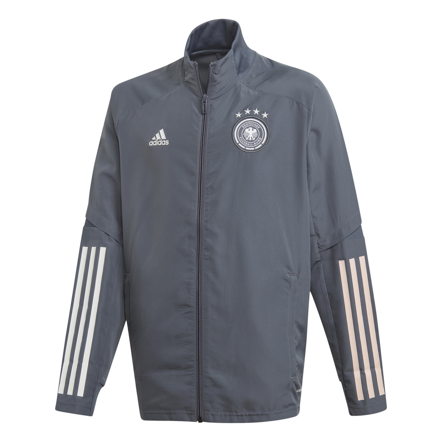

Куртка ADIDAS DFB, серый/серый/белый