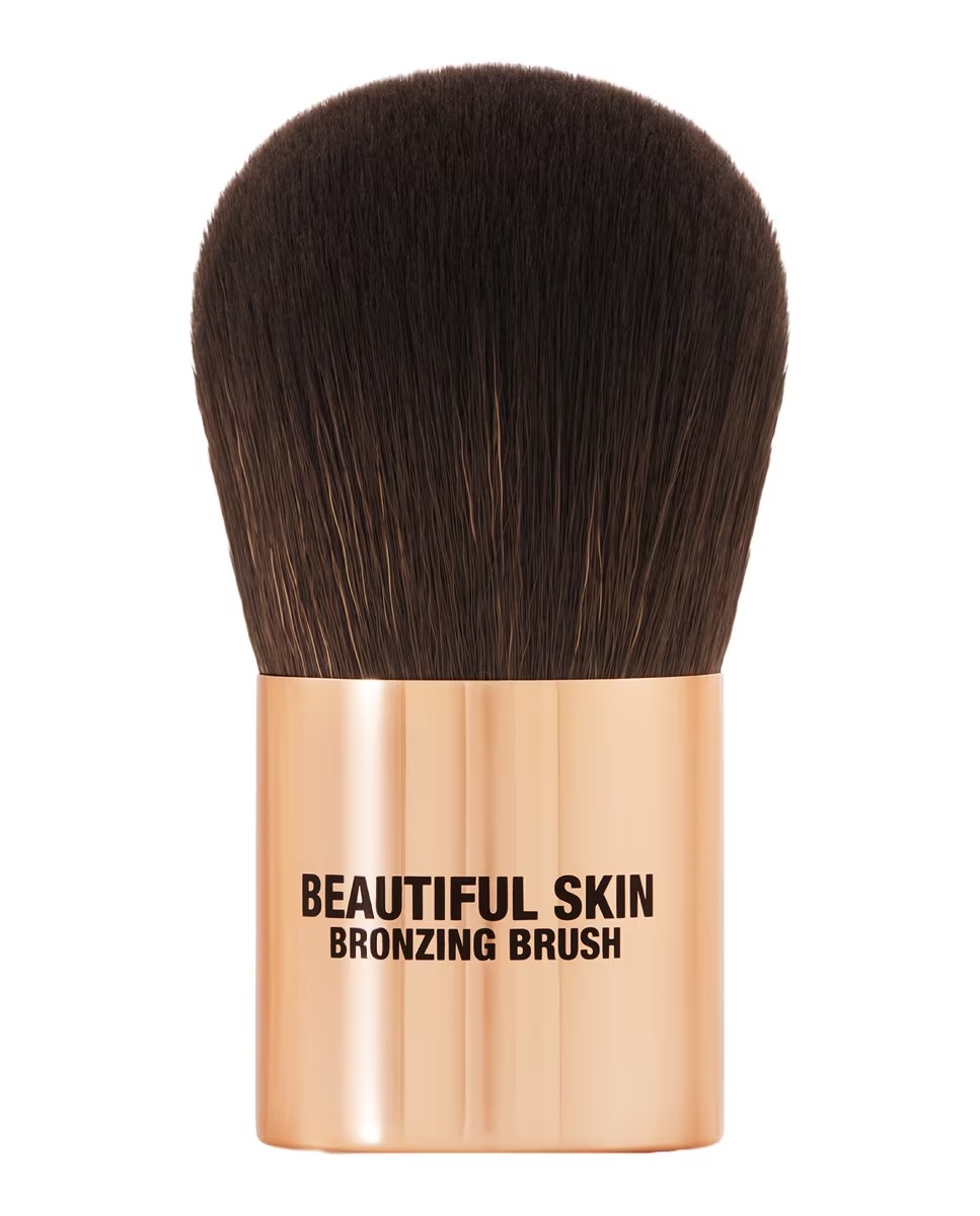 Кисть для макияжа Charlotte Tilbury Beautiful Skin Bronzer, 1 шт. кисть для бронзирующей пудры isadora bronzing brush 1 шт
