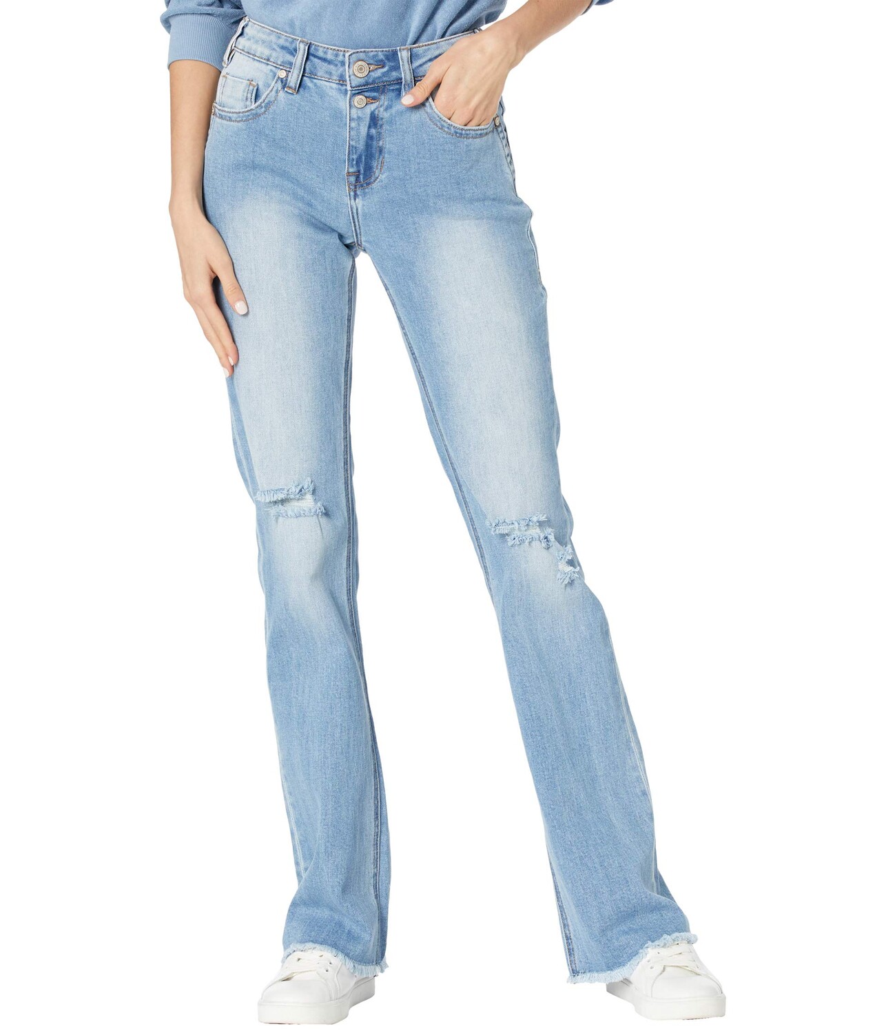 

Джинсы Rock and Roll Cowgirl, Mid-Rise Bootcut in Light Wash W1-8214