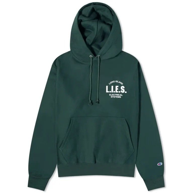 

Толстовка L.I.E.S Records Classic Logo, темно-зеленый