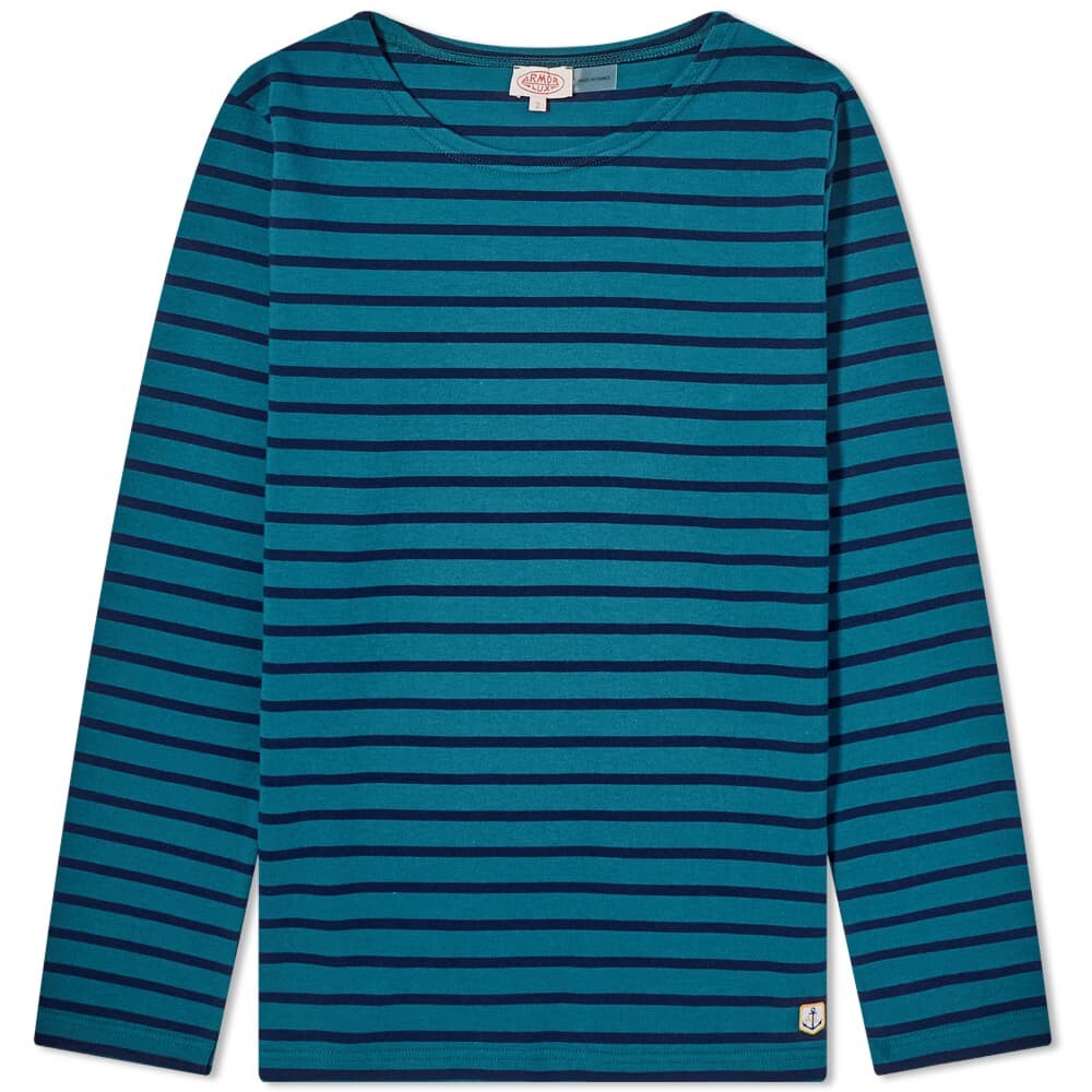 

Футболка Armor-Lux Long Sleeve Marinere Tee, Синий