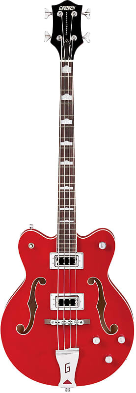 

Gretsch G5442BDC Electromatic с полым корпусом 30 дюймов, бас с короткой мензурой, прозрачный, красный G5442BDC Electromatic Hollow Body 30" Short Scale Bass