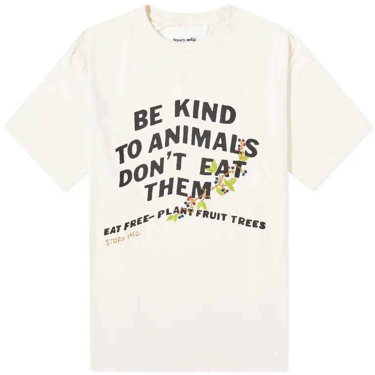 

Футболка Story Mfg. Be Kind Grateful, белый