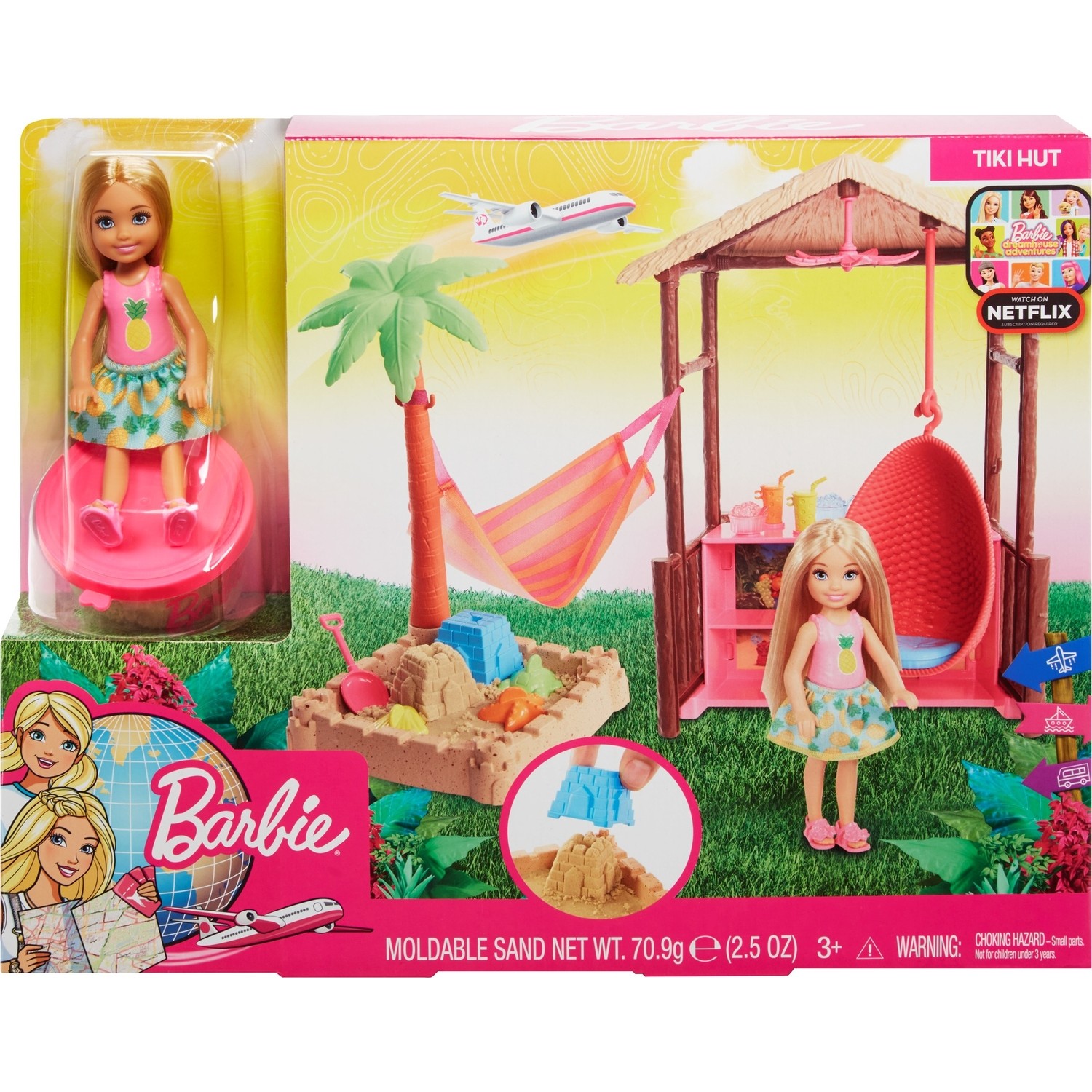 Игровой набор Barbie Челси на пляже