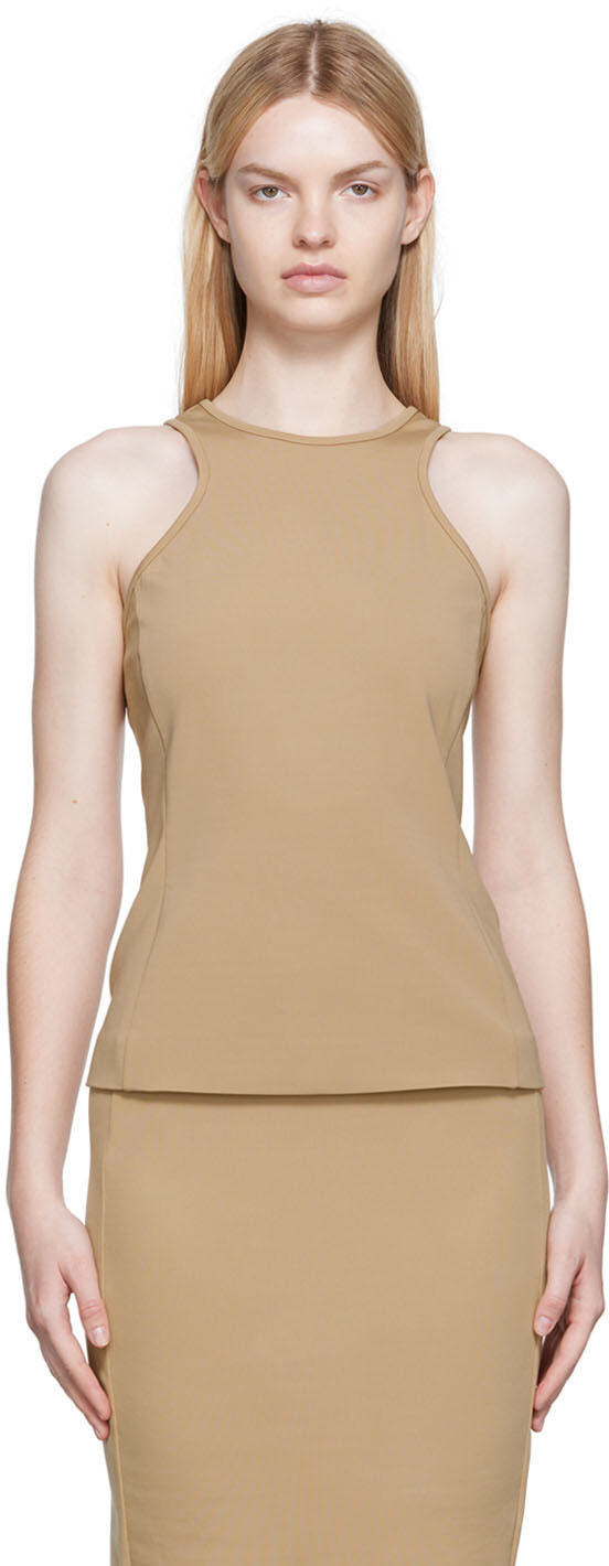 

Бежевая майка Fascino Max Mara