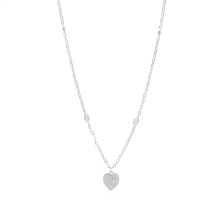 Подвеска Gucci Jewellery Heart Enamel, серебристый