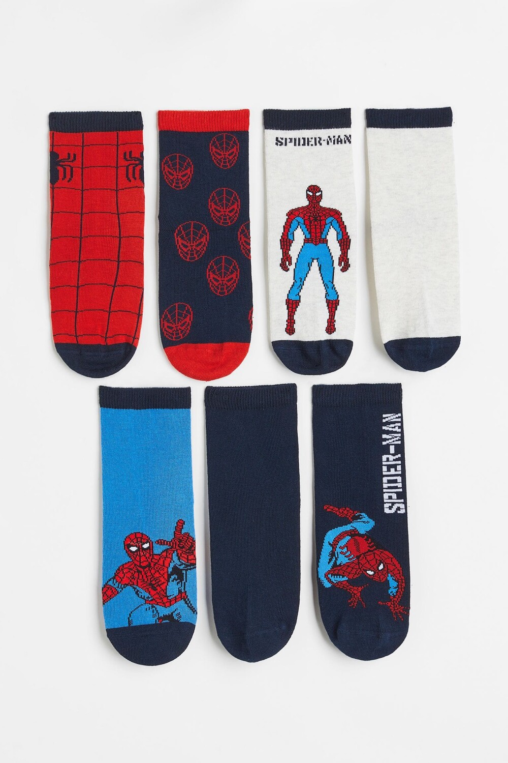 

7 пар носков H&M Spider-Man, темно-синий