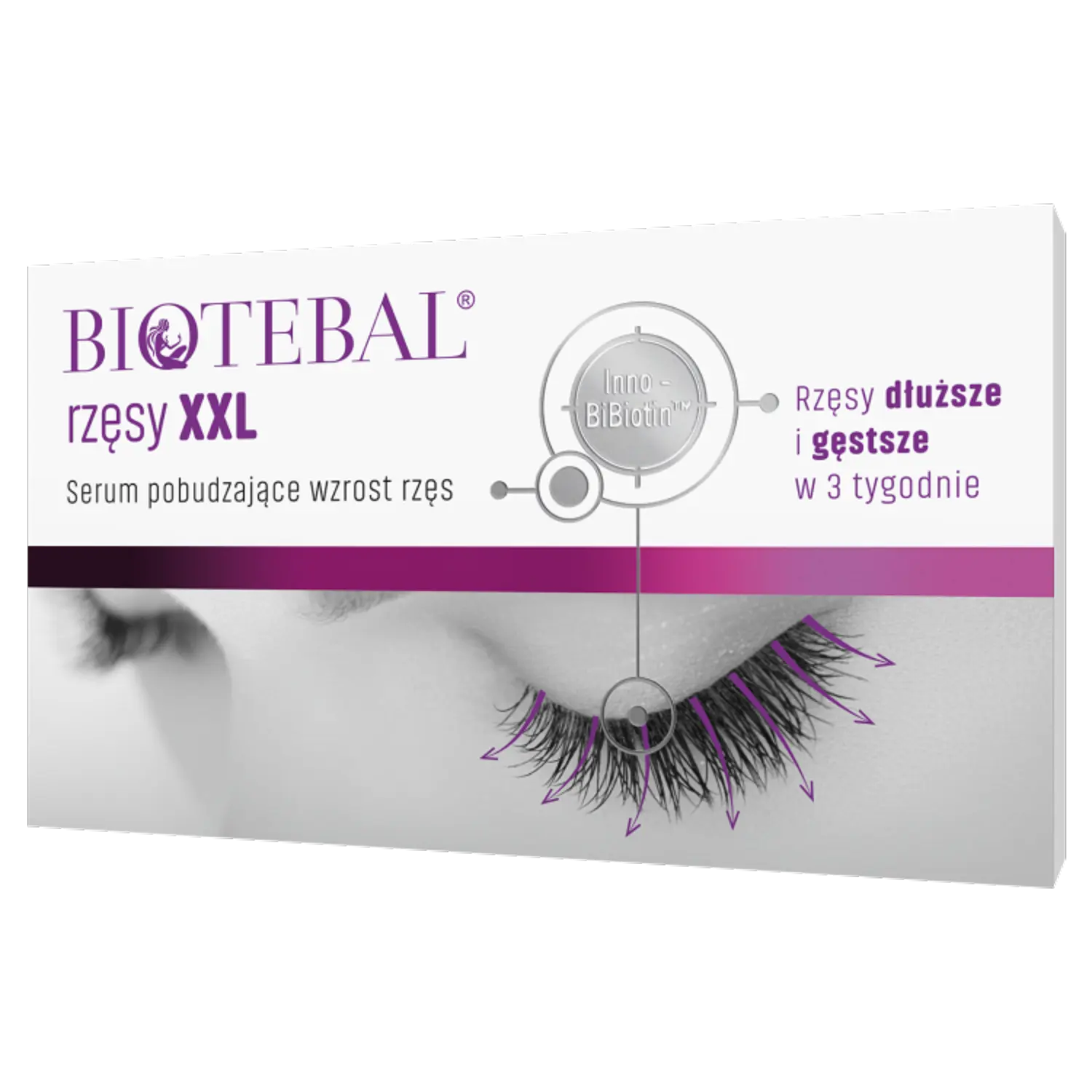 

Biotebal Rzęsy XXL сыворотка стимулирующая рост ресниц, 3 мл