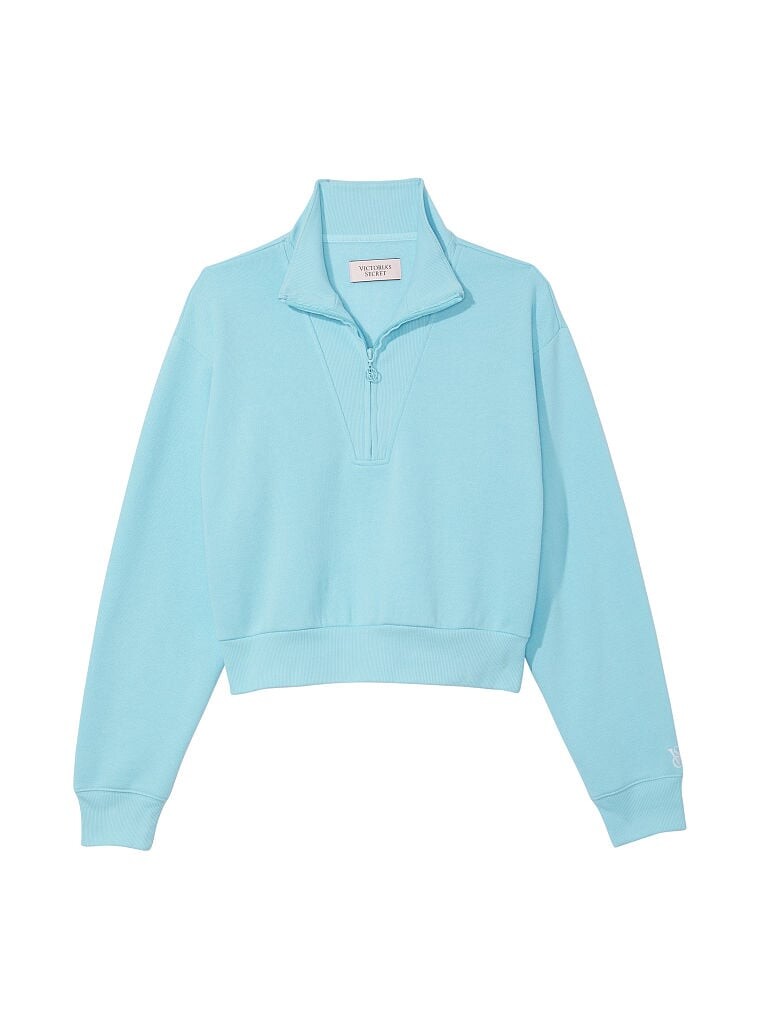 

Толстовка Victorias Secret Cotton Fleece, голубой, Синий