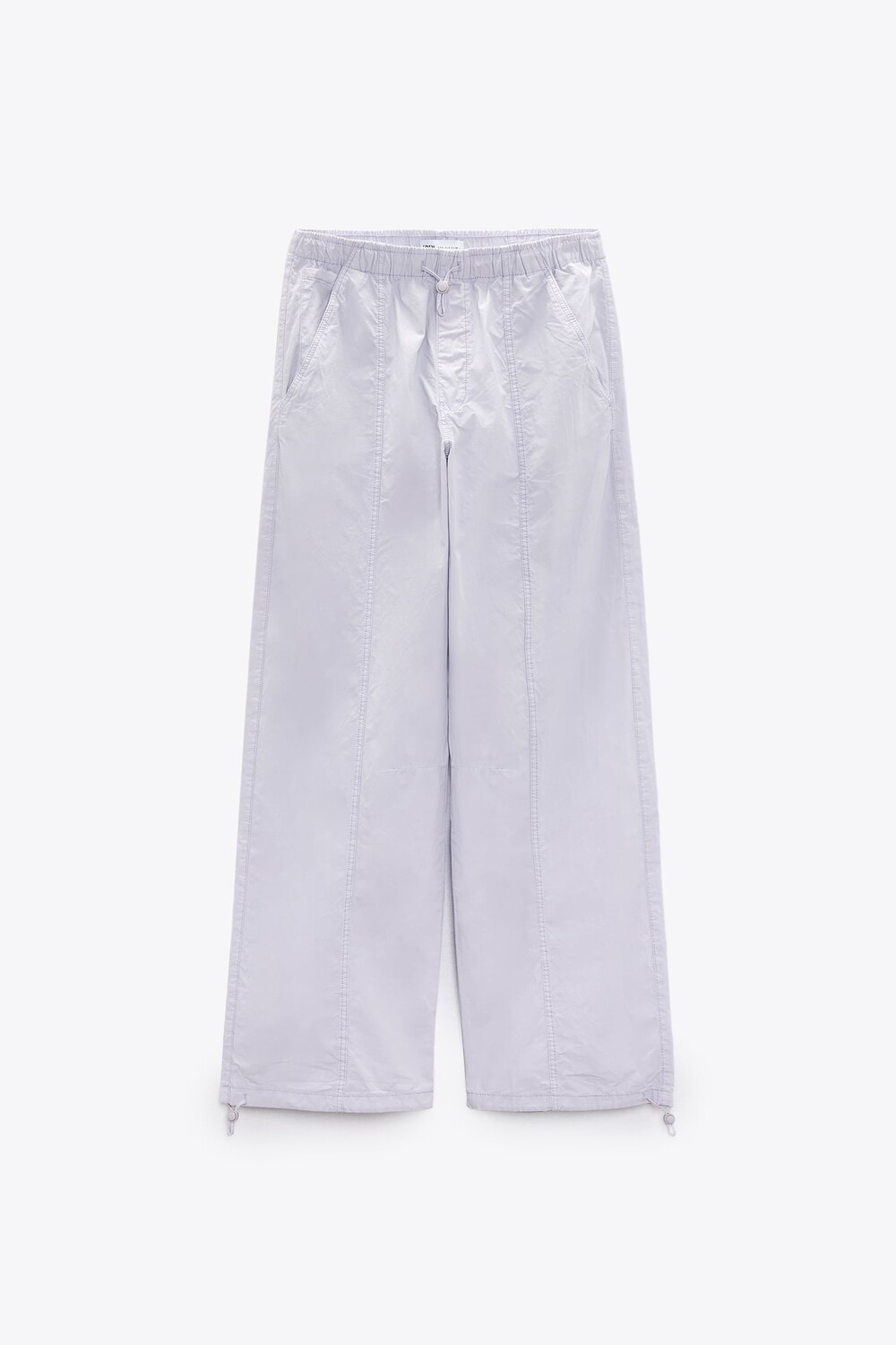 

Брюки Zara Parachute, сиреневый, Фиолетовый
