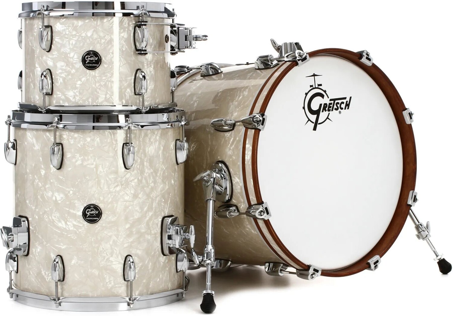 

Gretsch Drums Renown RN2-J483 Набор из трех предметов — Vintage Pearl