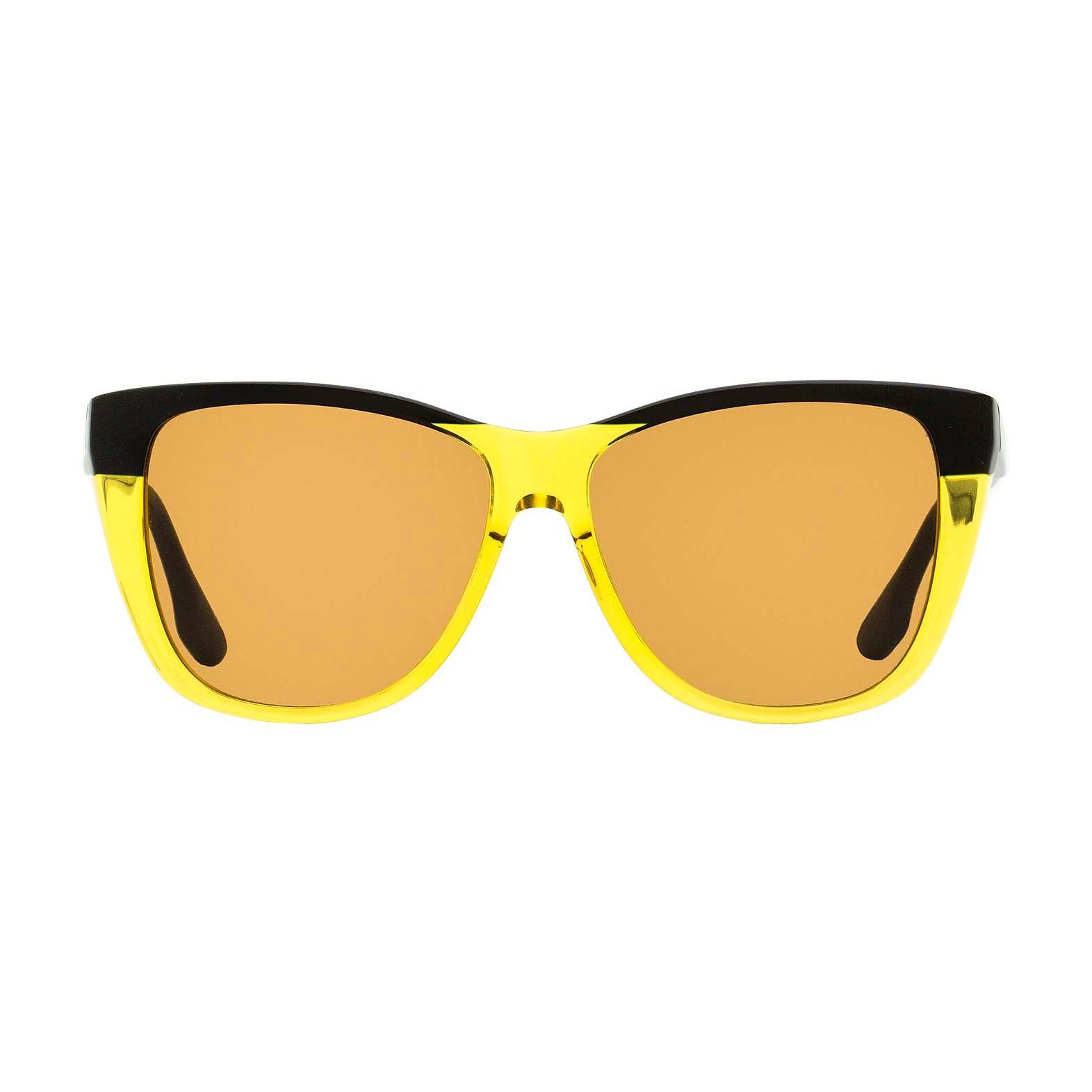 цена Солнцезащитные очки Victoria Beckham Rectangular VB639S, желтый