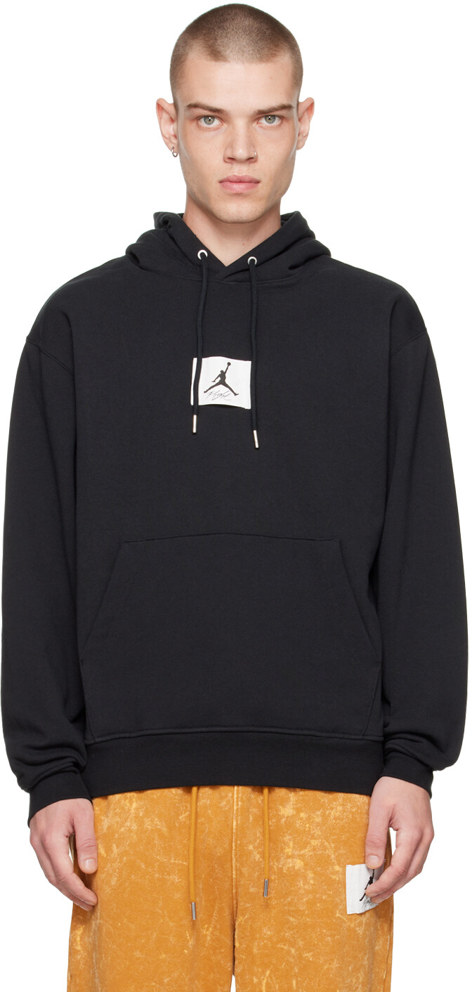 

Черный массивный худи Nike Jordan