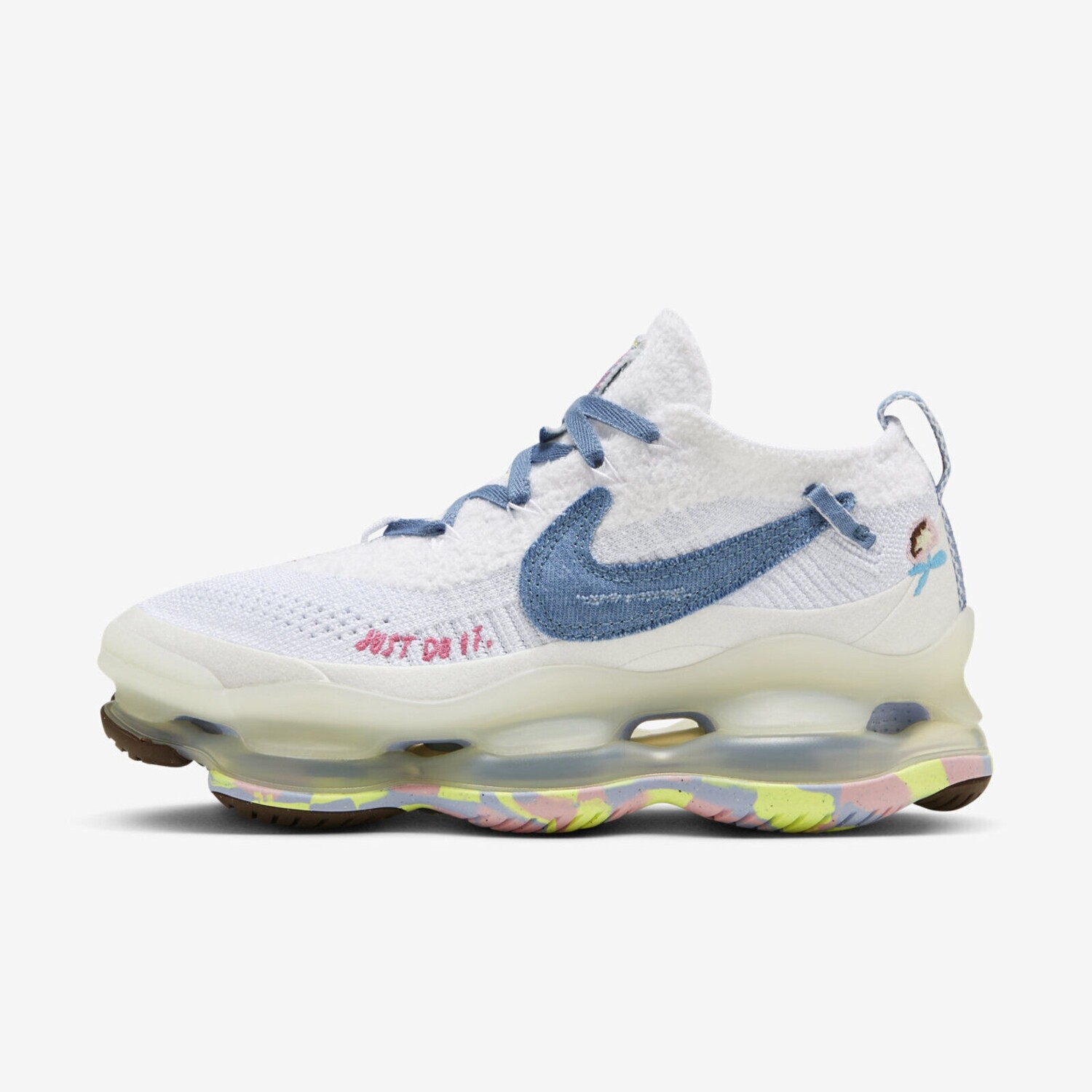 

Кроссовки Nike Air Max Scorpion FK Just Do It, белый/синий