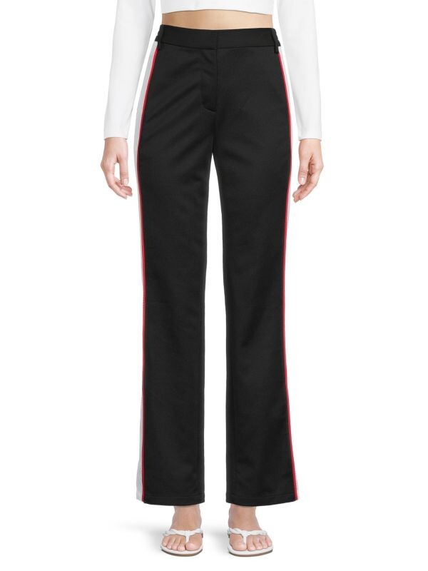

Брюки с сетчатыми вставками по бокам Burberry Black