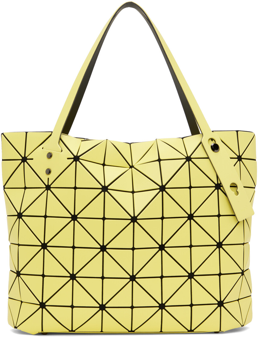 

Желтая сумка с короткими ручками Rock Bao Bao Issey Miyake