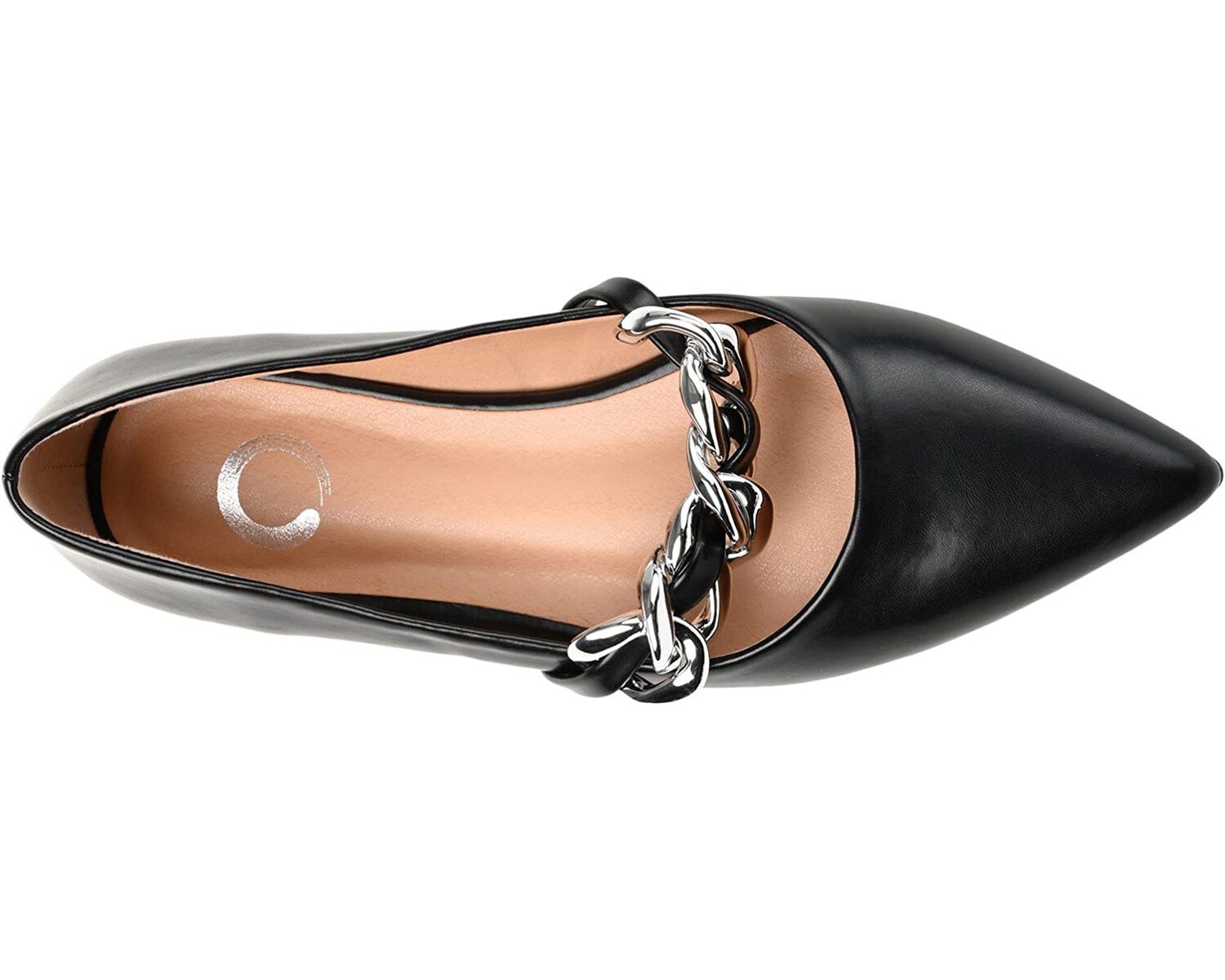 

Туфли на плоской подошве Metinaa Flat Journee Collection, черный