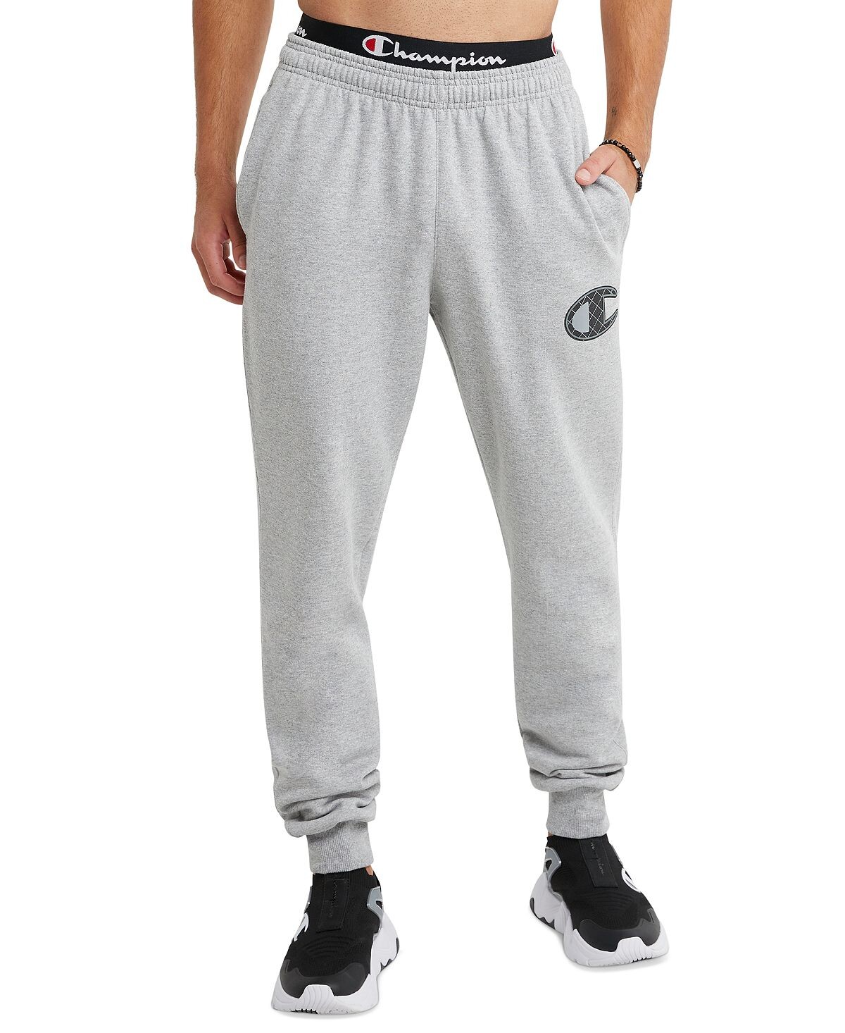 

Мужские спортивные штаны powerblend fleece logo jogger Champion, мульти