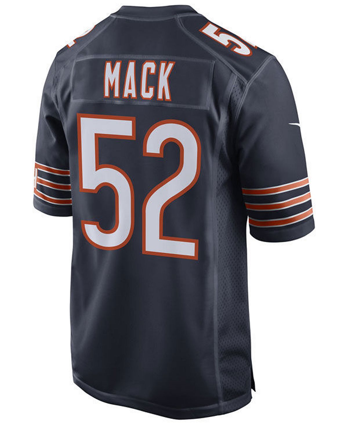 Мужское джерси khalil mack chicago bears game джерси Nike, синий – заказать  по выгодной цене из-за рубежа в «CDEK.Shopping»