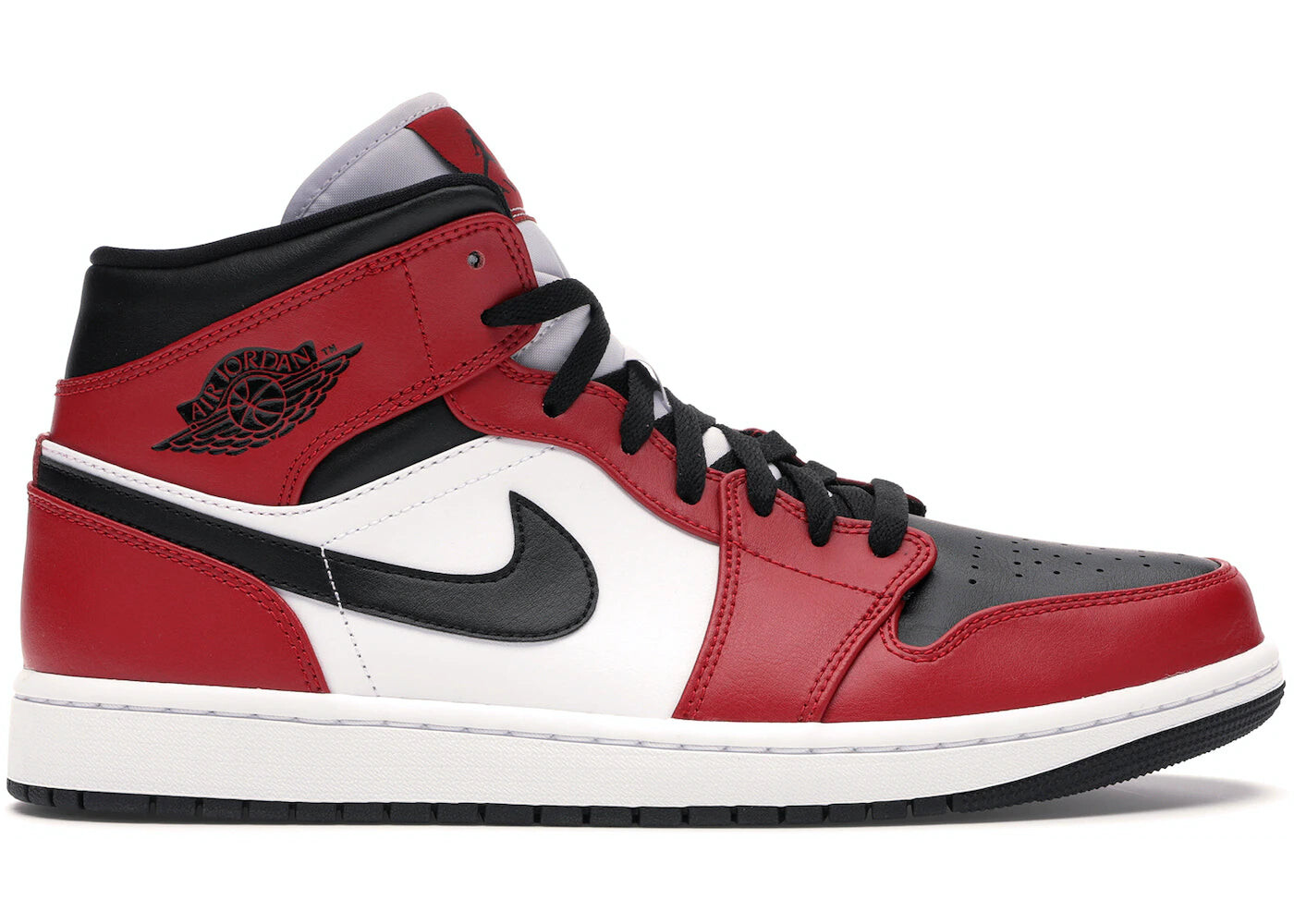 

Кроссовки Jordan 1 Mid Chicago Toe