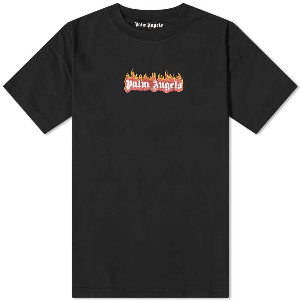 

Футболка Palm Angels Burning Logo Tee