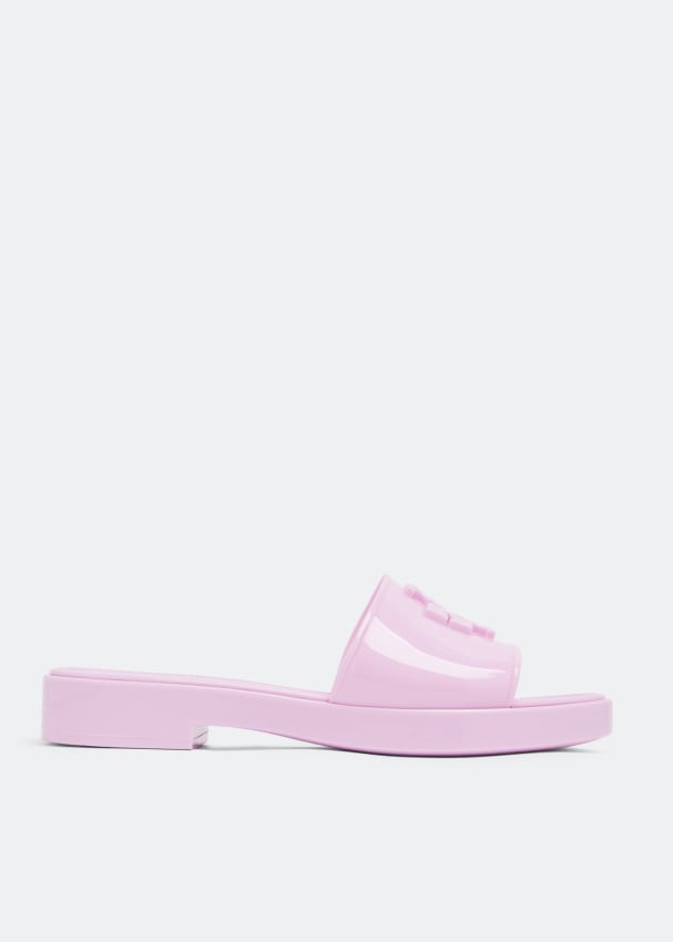 Сандалии TORY BURCH Eleanor jelly sandals, розовый