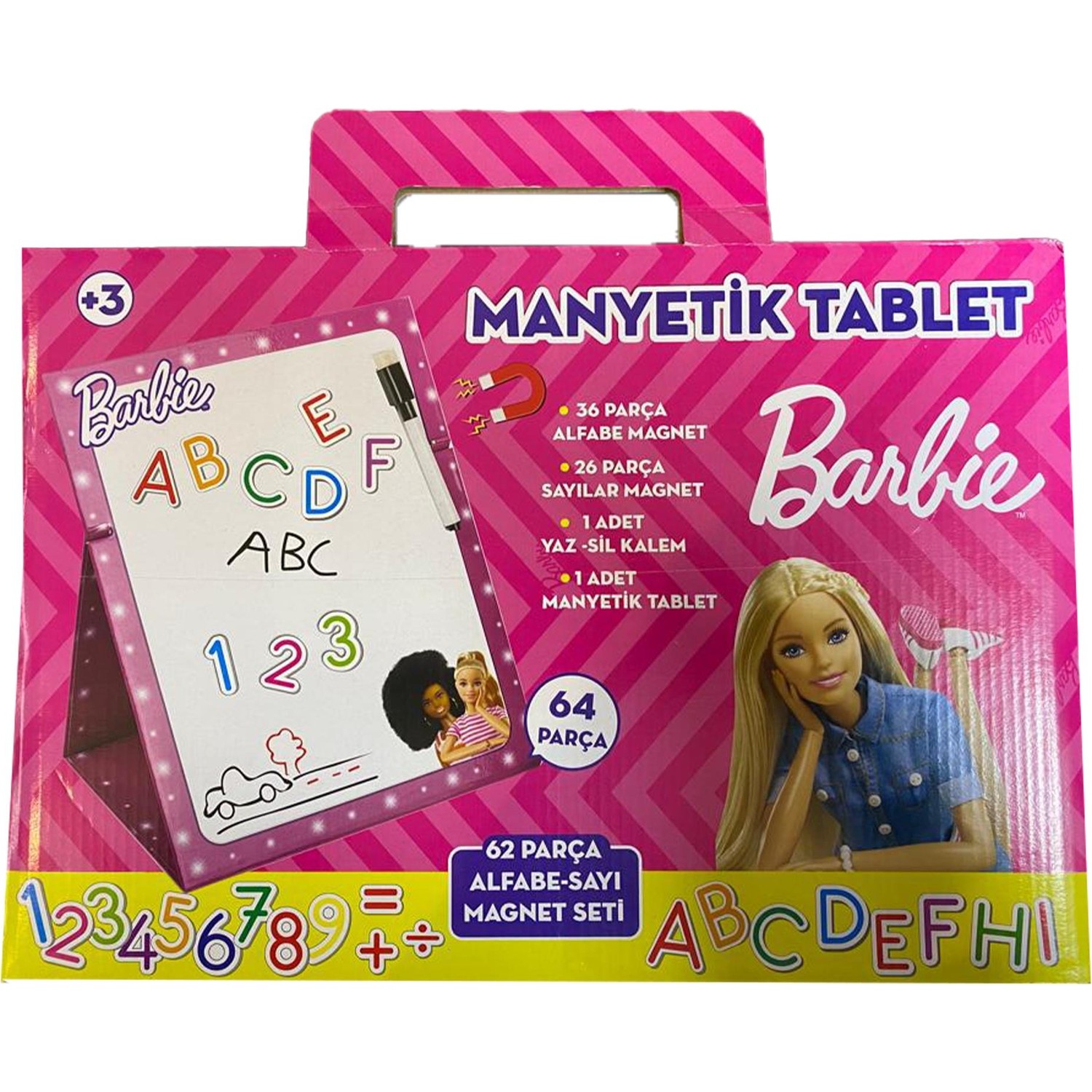 Набор магнитов Barbie Alphabet Number