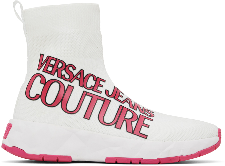 

Белые кроссовки Atom Versace Jeans Couture, Белый