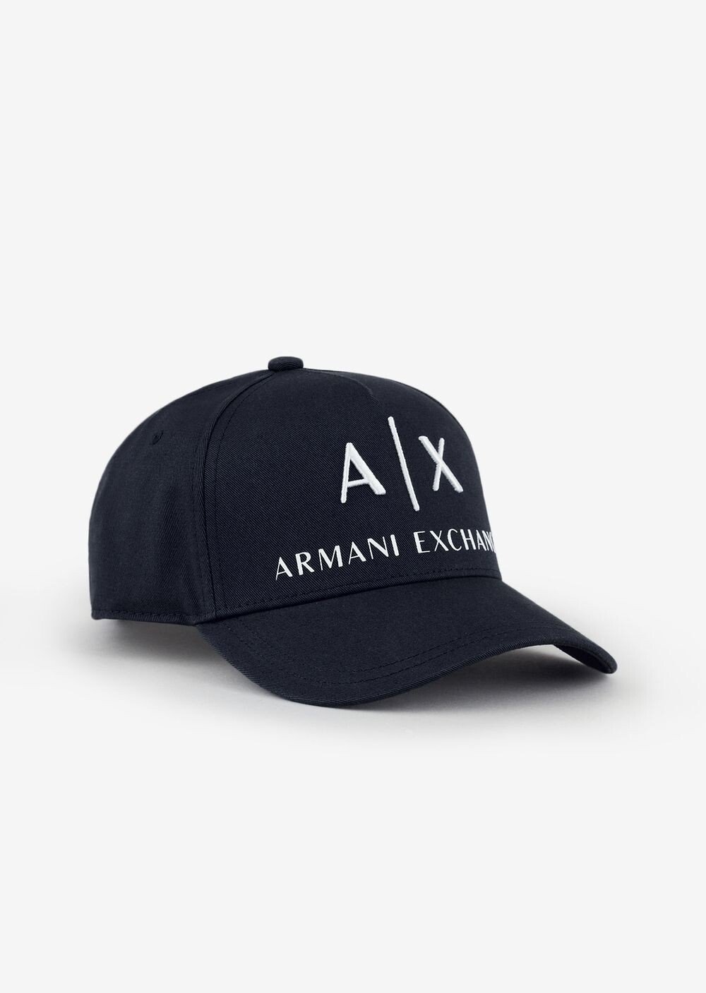 

Хлопковая бейсболка Armani Exchange, синий