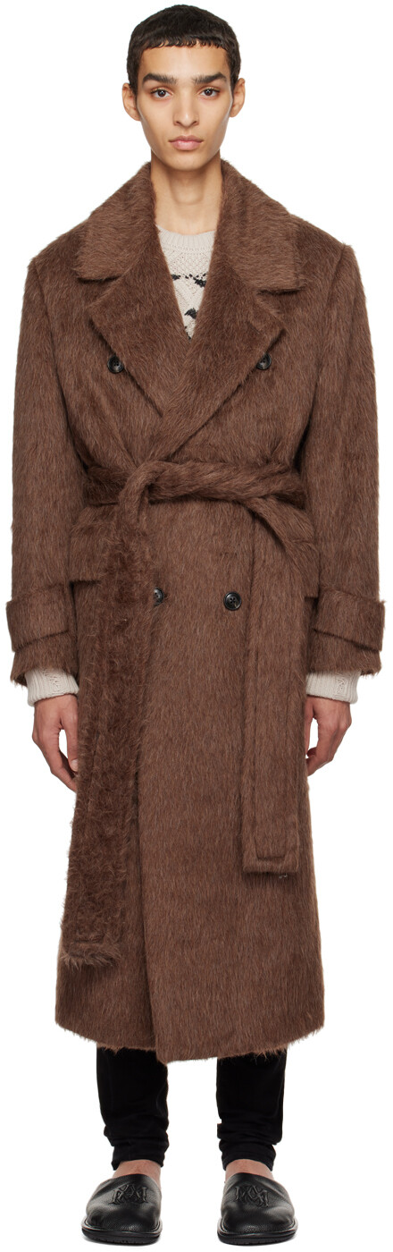 

Коричневое пальто гориллы AMIRI, Коричневый
