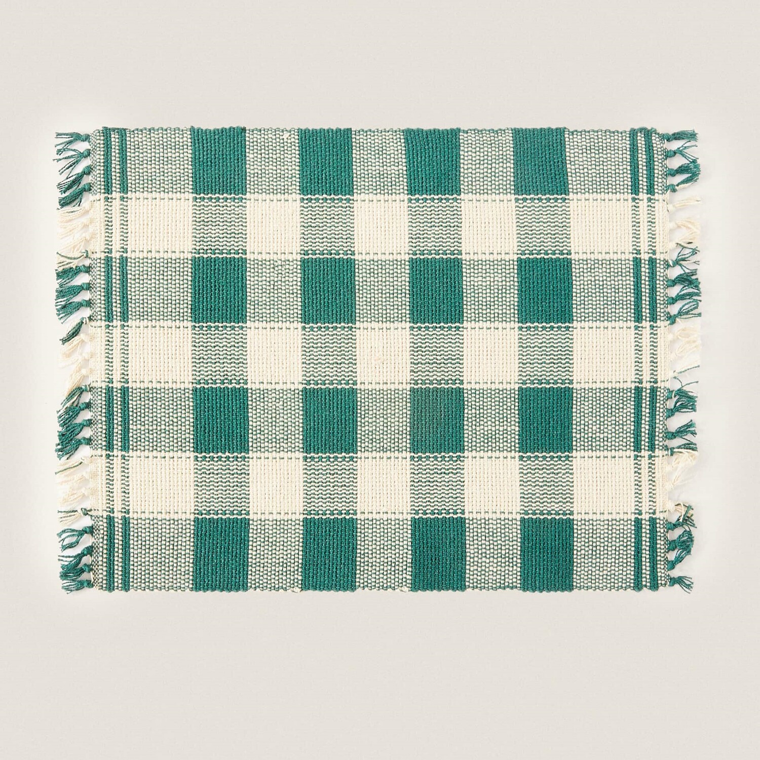 

Набор сервировочных ковриков Zara Home Of Check Christmas, 35 x 50 см, 2 предмета, зеленый