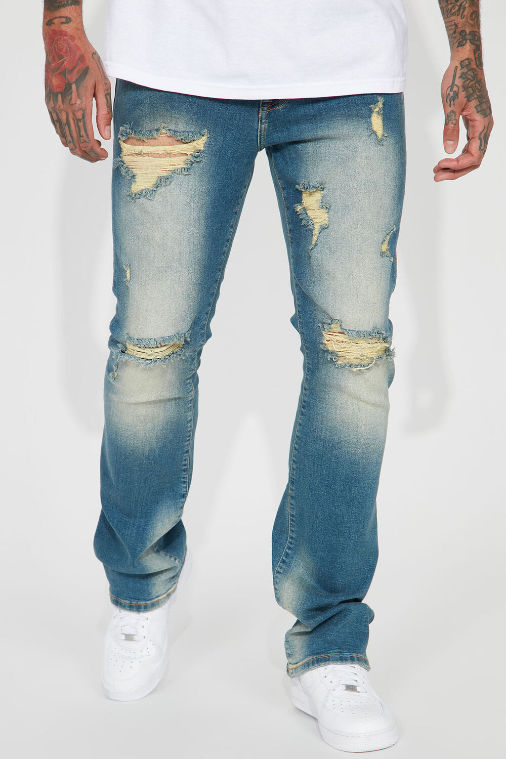

Джинсы скинни Fashion Nova FNMB519, синий