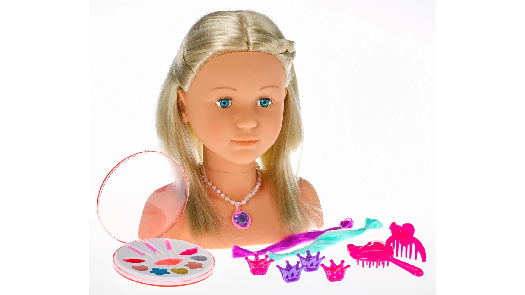 Müller Toy Place Глава для макияжа и прически Modern Girl Style Deluxe цена и фото