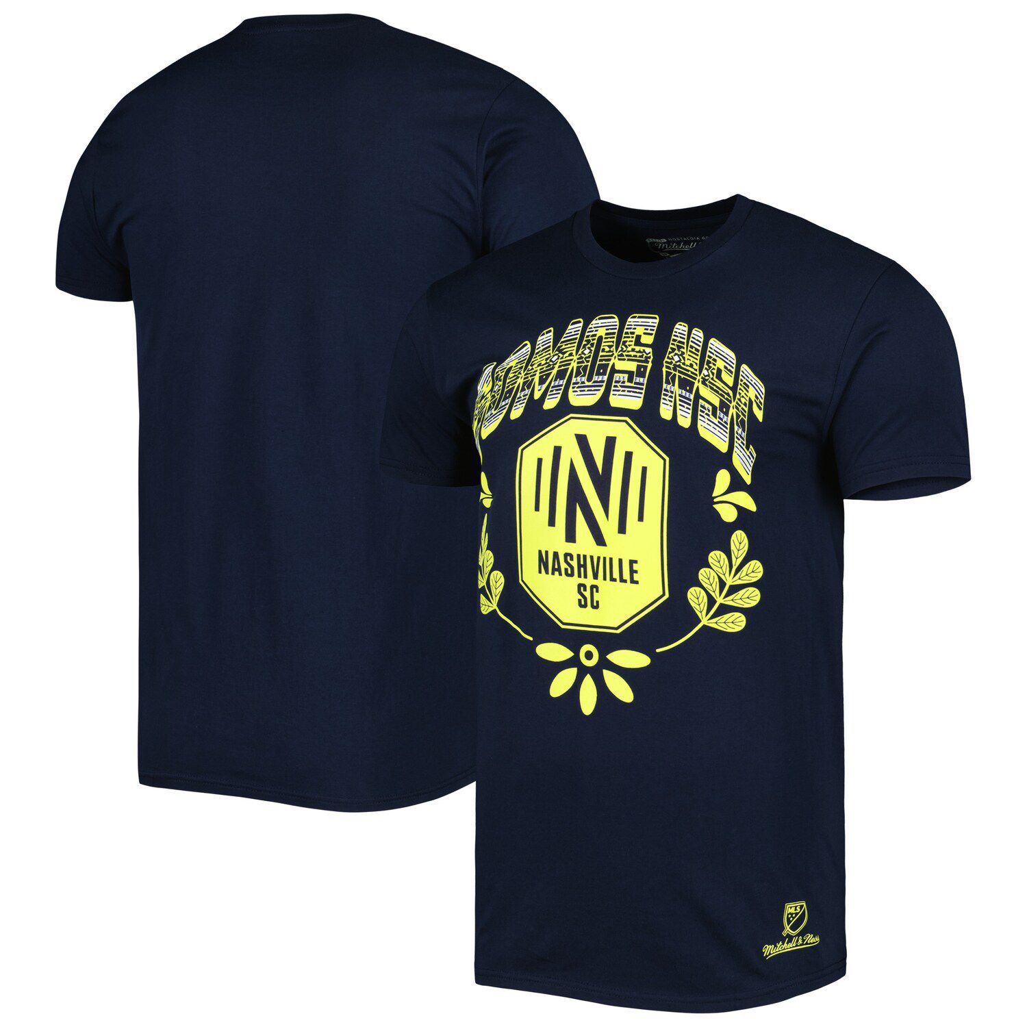 цена Мужская темно-синяя футболка Mitchell & Ness Nashville SC Serape