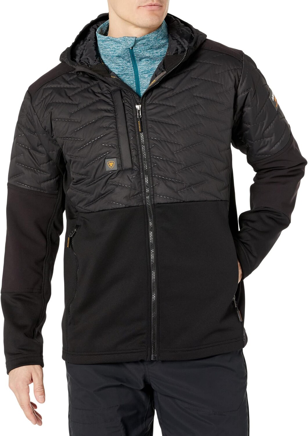 

Утепленная куртка Rebar Cloud 9 Ariat, черный